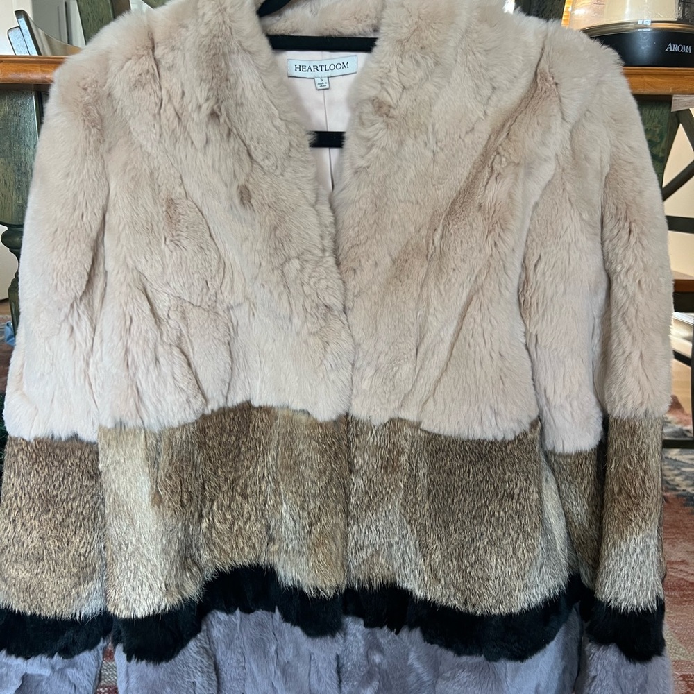 Heartloom Women's Teddy Jacket - Cream, Brown, Black